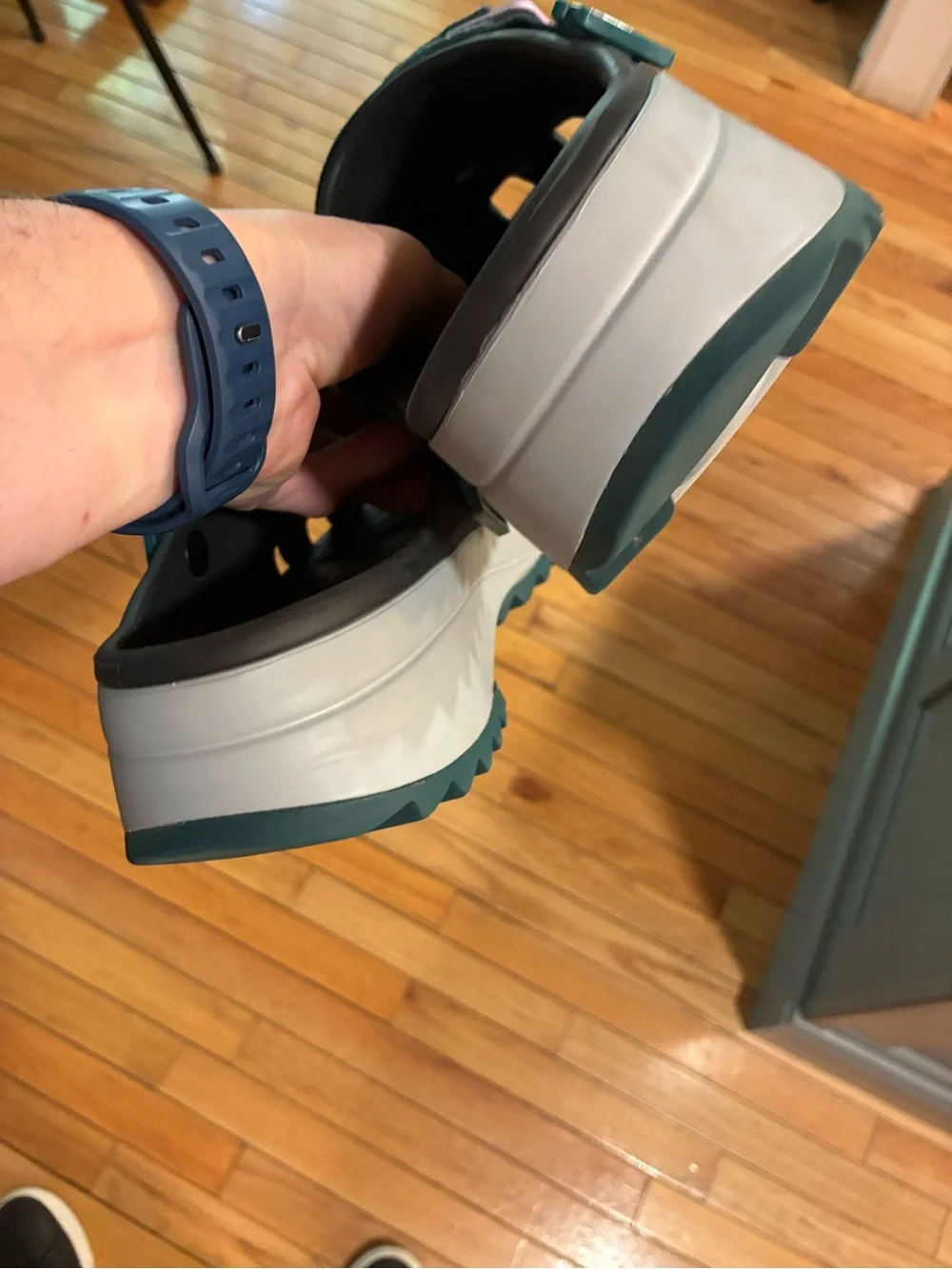 CROCS elevated platform
